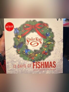 12 Days of Fishmas 2025 Advent Calendar - Green